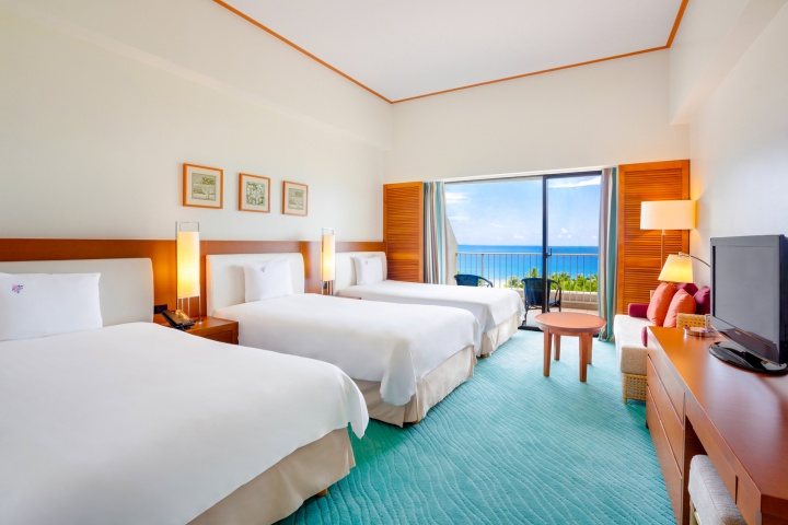 호텔 닛코 괌 Oceanfront Triple